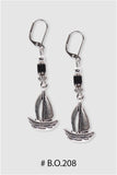 Boucles d'oreilles # B.O. 208