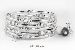 Bracelet Serpentin Petites Pierres Howlite # P-10
